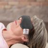 Micro Beads Eye Compress, Olive Green