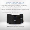 Foam Cervical Collar-Black-3.5"
