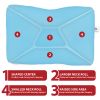 Tri-Core Cervical Pillow Firm Support, Blue