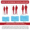 Tri-Core Cervical Pillow Firm Support, Blue