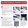 Tri-Core Cervical Pillow, Petite, Firm