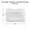 Tri-Core Cervical Pillow, Petite, Firm