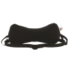 Sleep Log Pillow, Full Size, Black