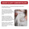 Adjusta-Loft Fiber Comfort Pillow; 2-pack