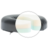 Massage Face Rest, Memory Foam, Vinyl, Black