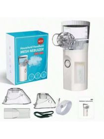 Facial Hydration Beauty Nebulizer, Portable Rechargeable Moisturizing Skin Care Essential Sprayer (Option: white)