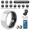 Smart Ring Health Tracker Fitness/Sleep/Stress/HRV Tracker with Charging Case Magnetic Charging Cable for Women & Men Compatible with iOS & Android 7-