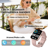 2025 New 1.95" HD Smart Watch for Men & Women - Bluetooth Call Answer/Make, 3ATM Waterproof Fitness Tracker with Heart Rate Sleep Monitor