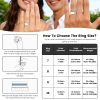 Smart Ring Health Tracker Fitness/Sleep/Stress/HRV Tracker with Charging Case Magnetic Charging Cable for Women & Men Compatible with iOS & Android 7-